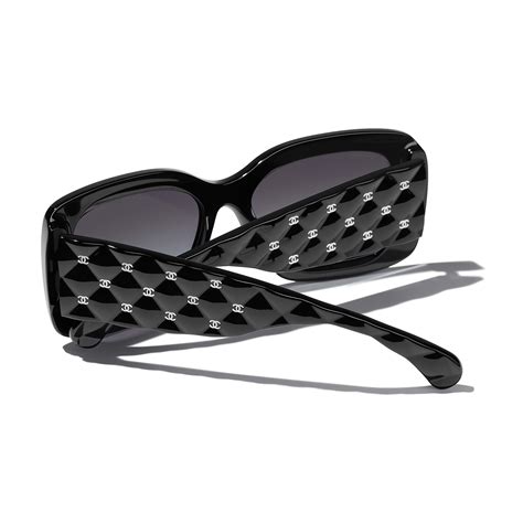 rectangle eyeglasses chanel|Chanel rectangle sunglasses acetate.